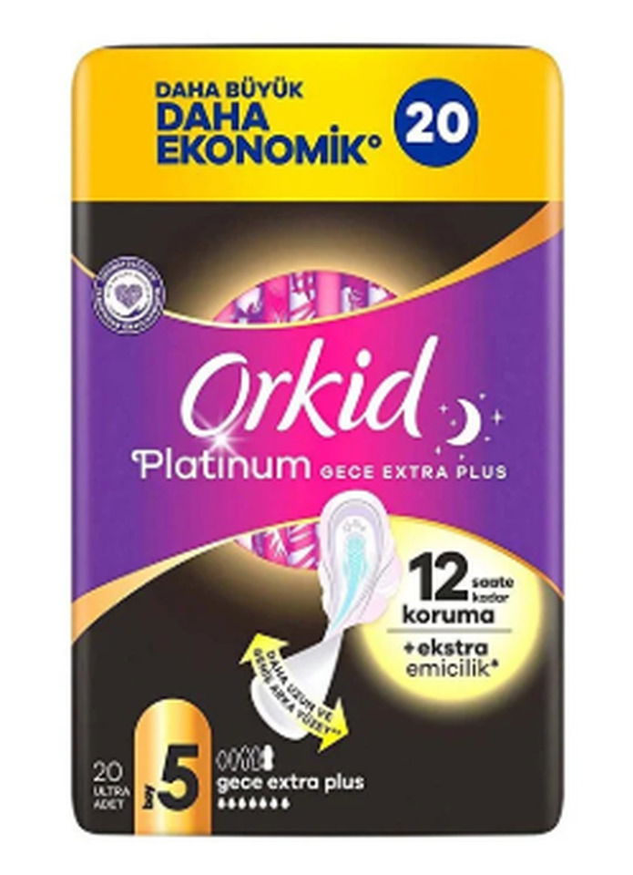 ORKİD PLATINUM DÖRTLÜ GECE EKSTRA PLUS 20'Lİ